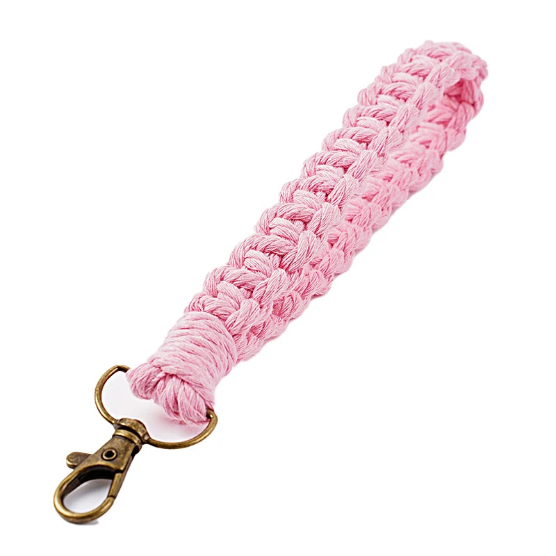 Handgefertigter Makramee Schlüsselanhänger Halter Karnz