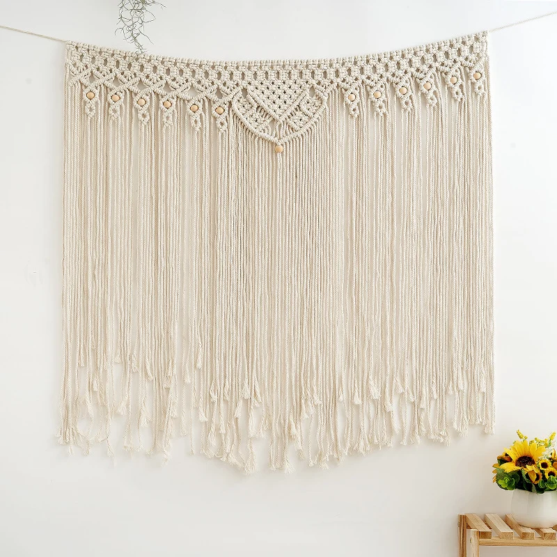 Bohemian Makramee Wandteppich Karnz