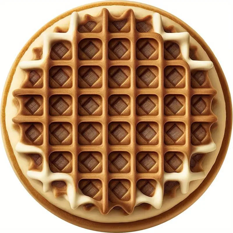 Dekorative Waffelkunst