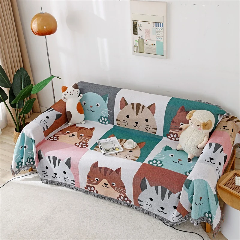 Kat Themen Sofaüberzug