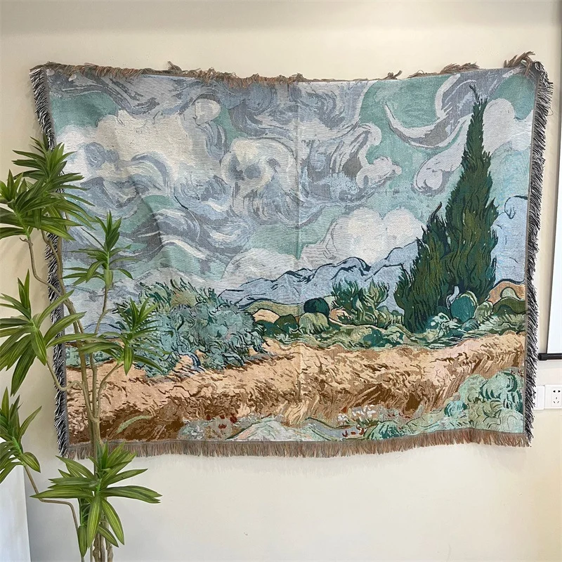 Künstlerische Wandteppichdecke
