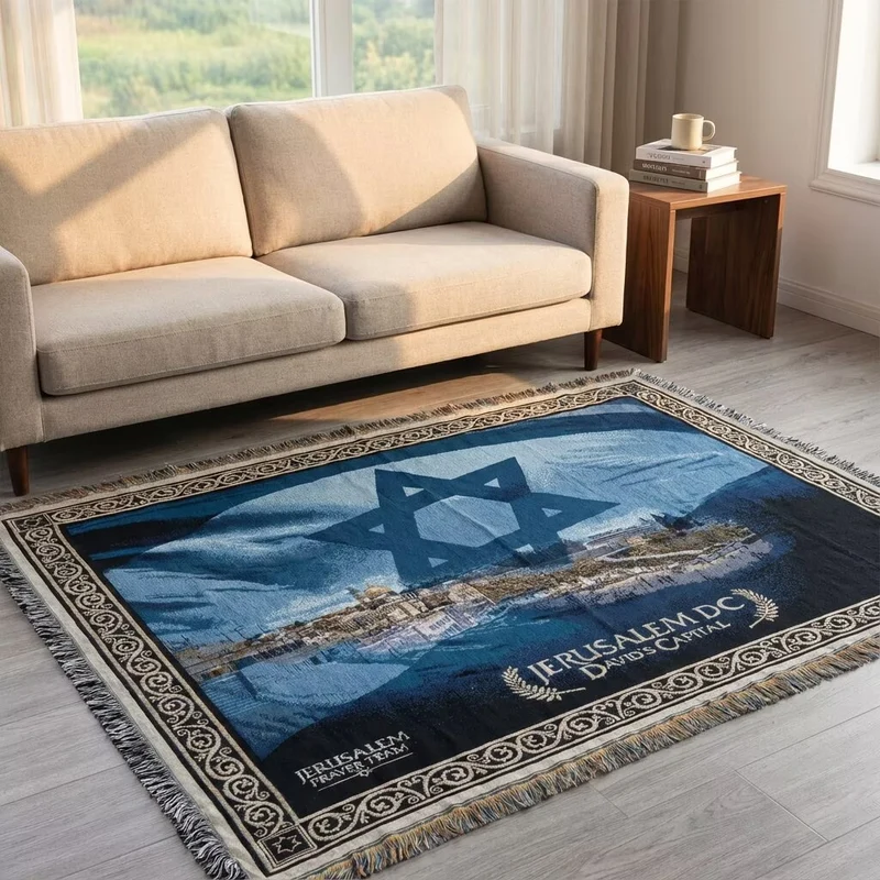 Künstlerischer Davidstern Wandteppich Decke
