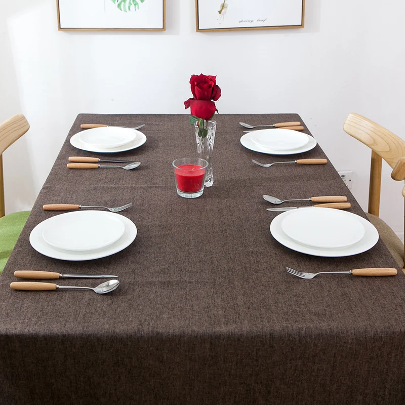 Dekorativen Tischdecke
