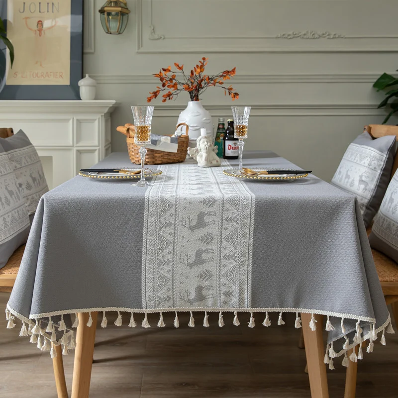 Elegante Kunsthandwerker Tischdecke