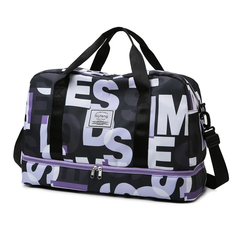 Stylische Sport-Reise-Duffel-Tasche mit mehreren Fächern Karnz