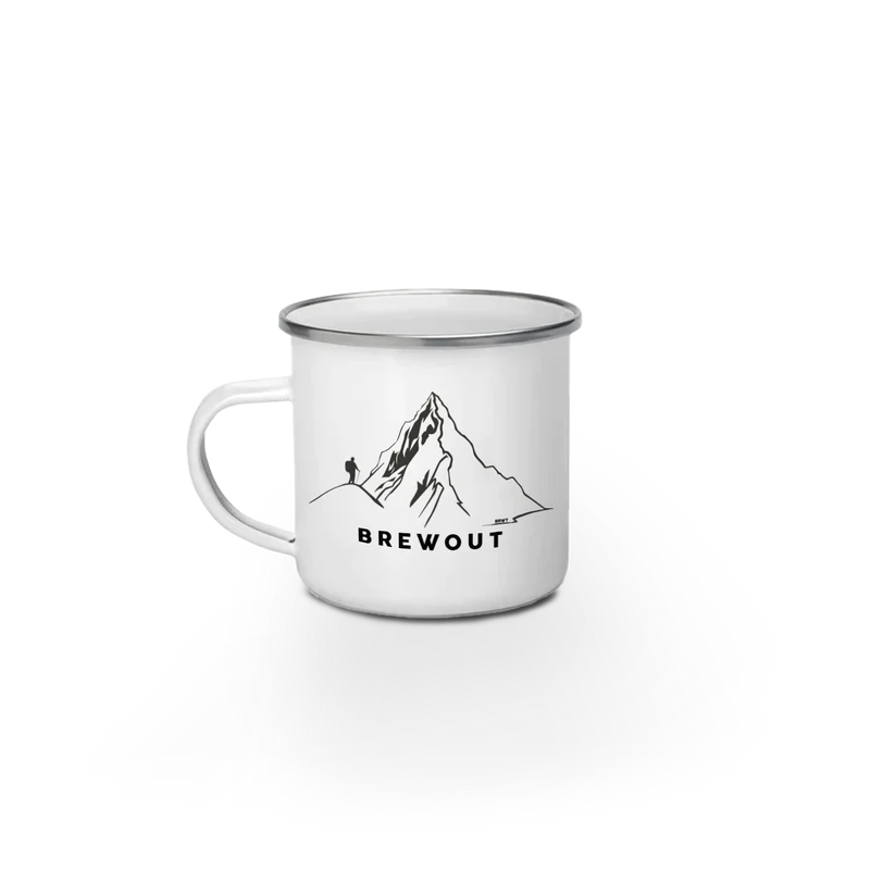 Brewout Emaille Tasse 350ml