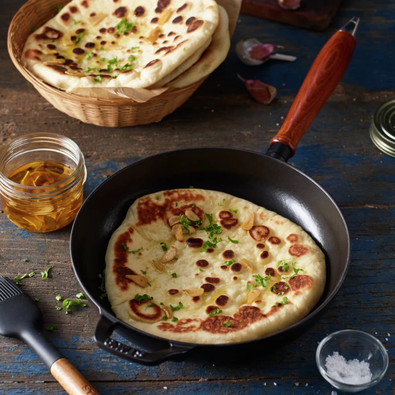 Sartén de hierro fundido con mango de madera Staub