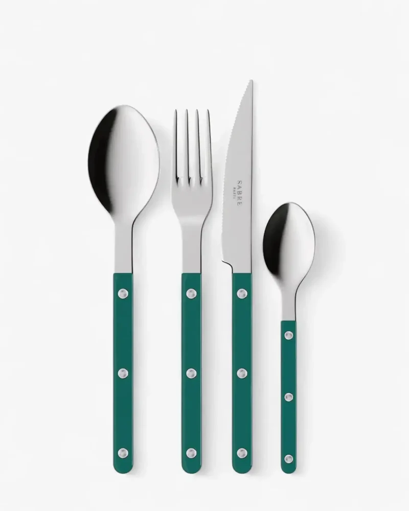 Sabre Paris Bistrot Shiny 24-piece stainless steel cutlery set with nylon handles
