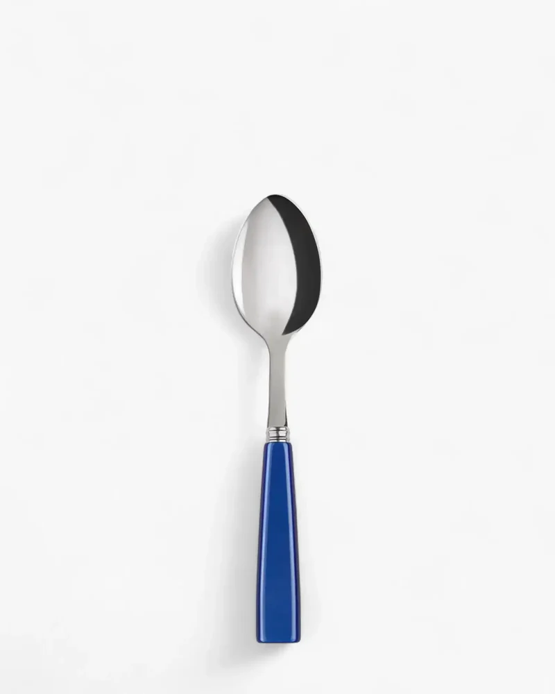 Sabre Paris Icône stainless steel dessert spoon with acrylic handle
