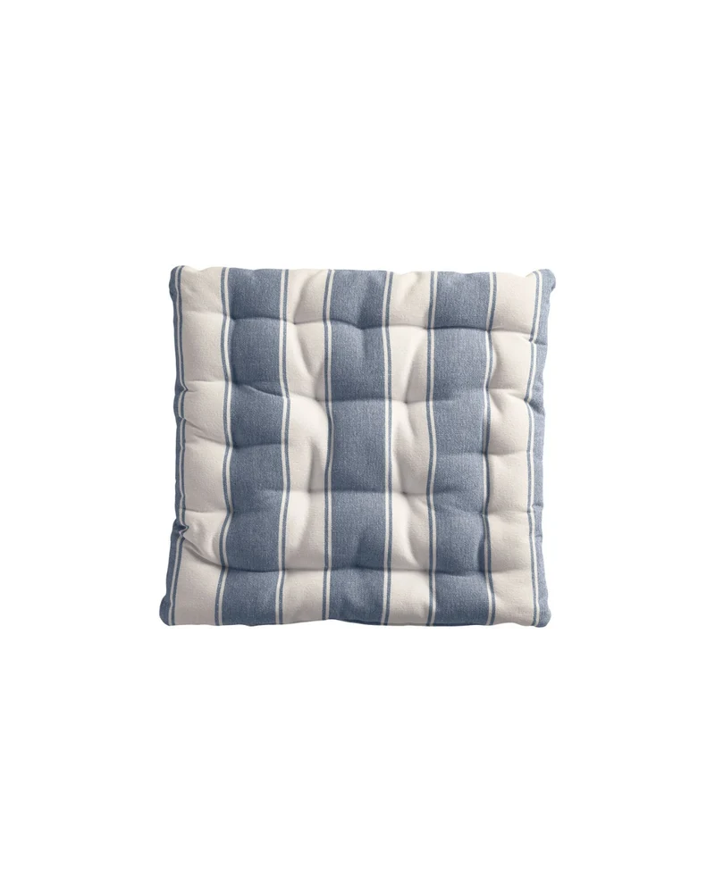 Sitzkissen Mega - Denim Gestreift (45 x 45 cm)