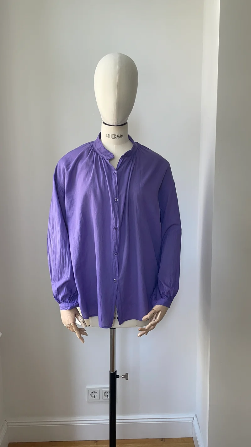 Sommerbluse - Lila