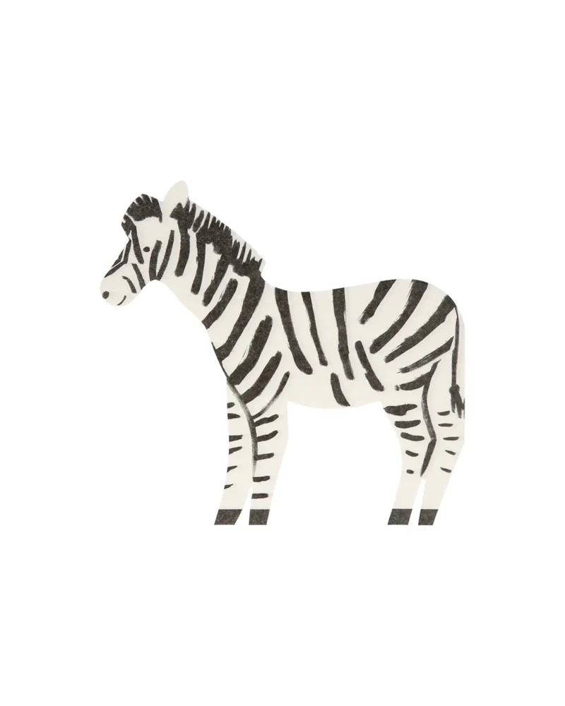 Servietten Safari Zebra