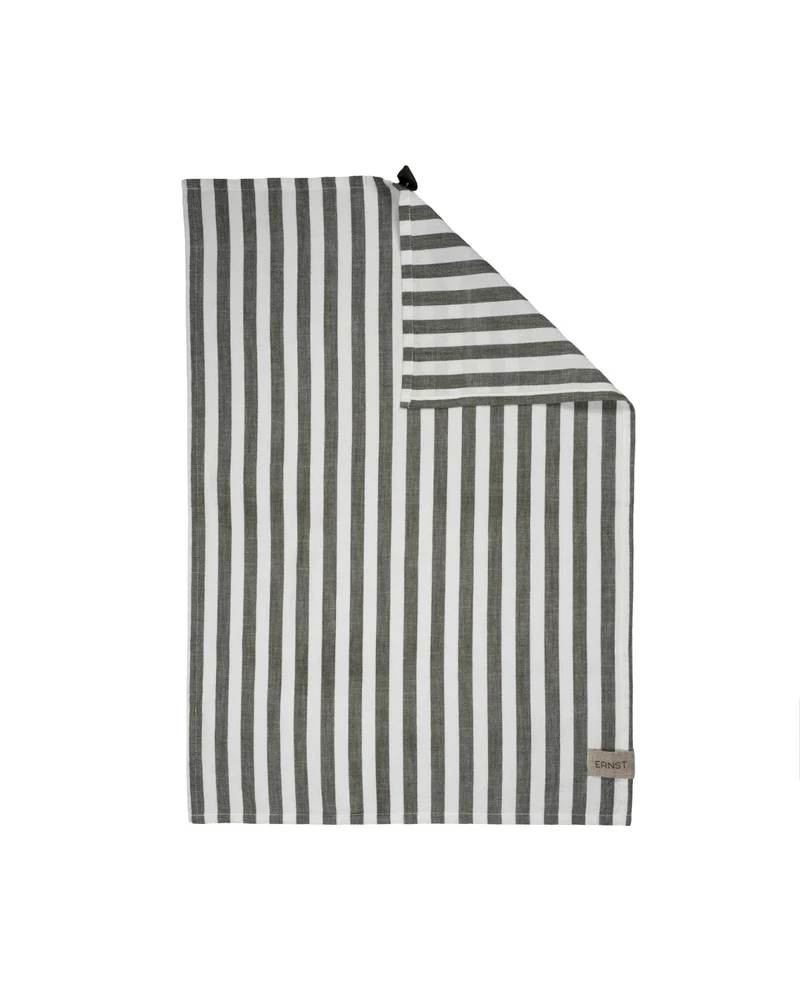 Geschirrtuch 47x70 salbei/weiß