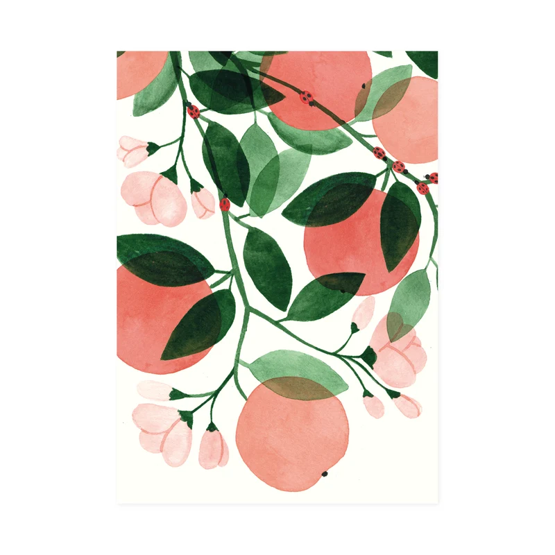 Postkarte - Apple