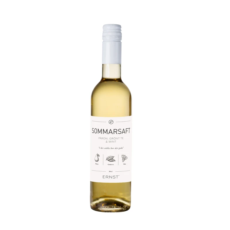 Sommersaft Konzentrat - Birne, Grüner Tee & Minze