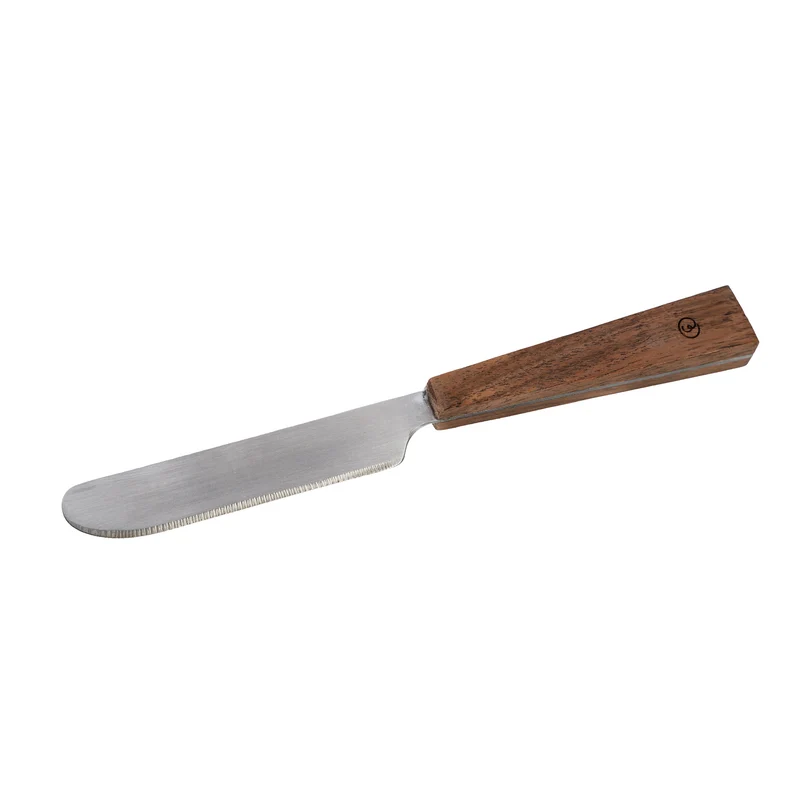 Buttermesser aus Edelstahl mit Holzgriff