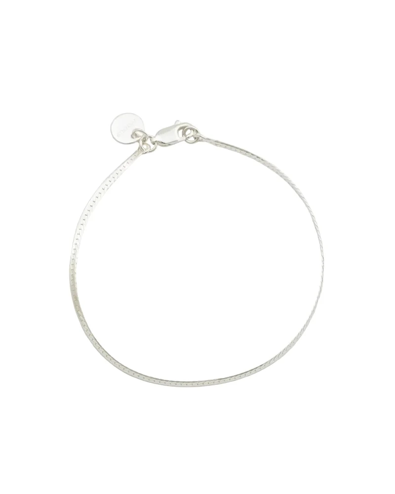 Armband Herringbone - silber