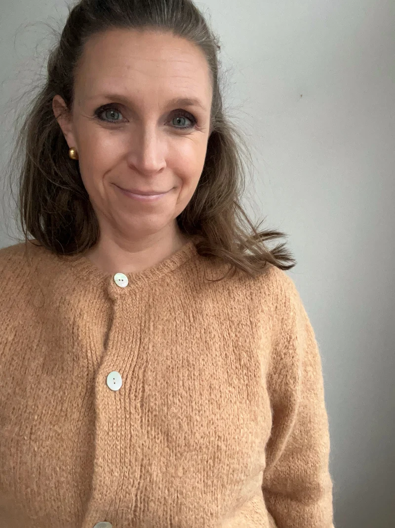 Strickjacke Cardigan - cappuccino