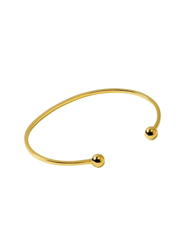 Armreif Strict Ball Bangle - gold