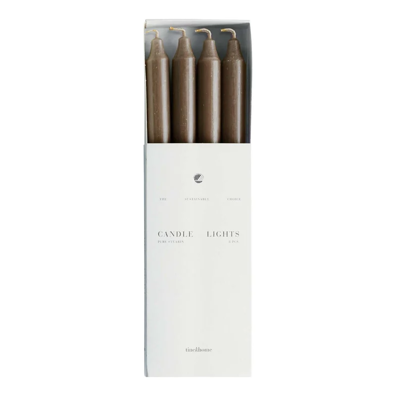 Stabkerzen 30 cm Hazel - 8er Set