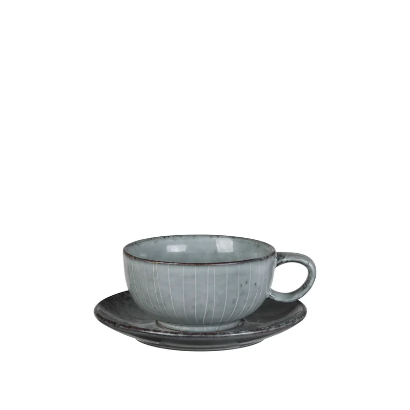 Kaffeetasse mit Untersetzer Nordic Sea
