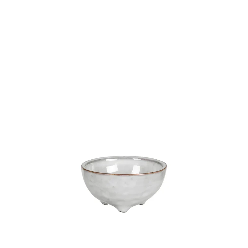 Schüssel mit Fuß Nordic Sand - 11cm