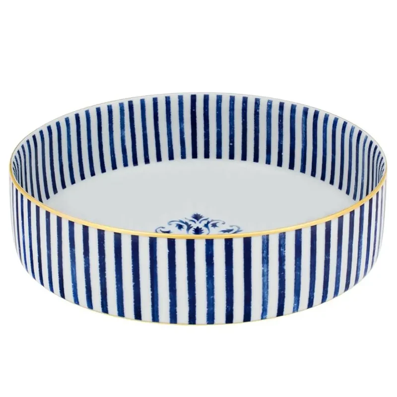 Vista Alegre Transatlântica large salad bowl diam. 28.5 cm - 11.22 in