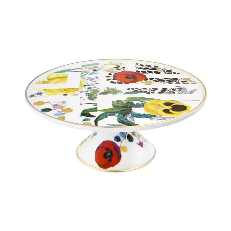 Vista Alegre Primavera cake stand