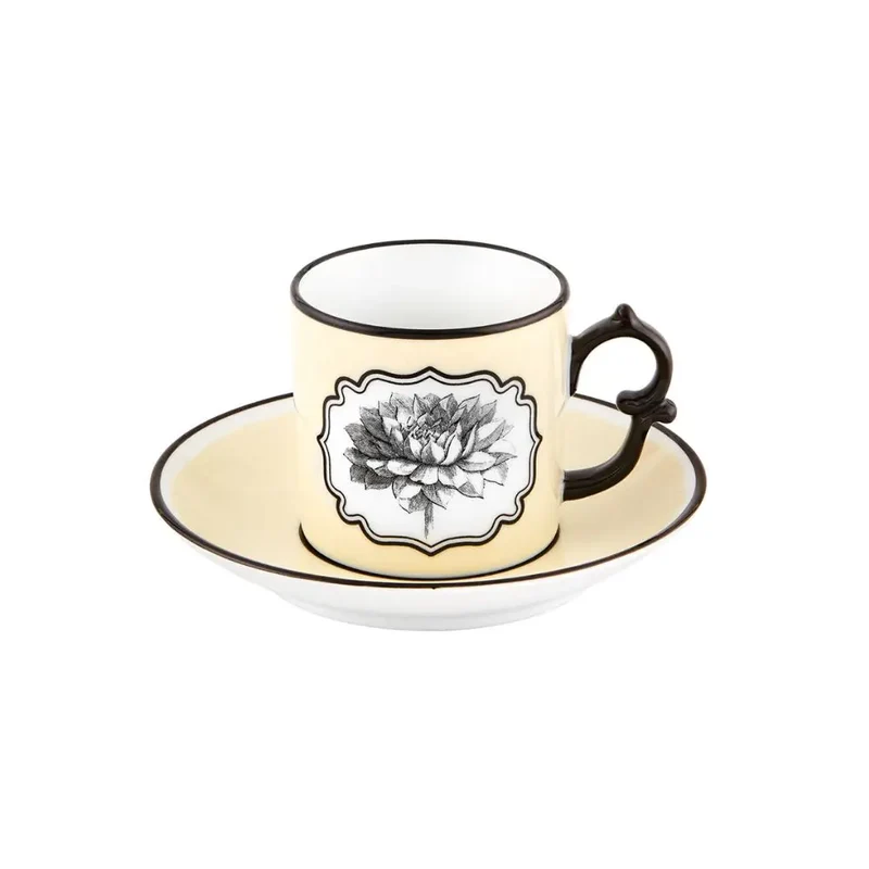 Vista Alegre Herbariae coffee cup and saucer