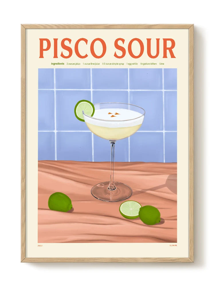 Druck - Pisco Sour