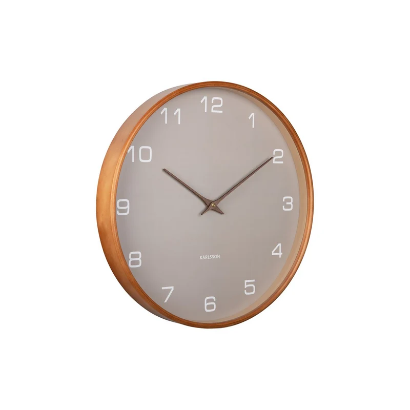 Wanduhr Acento - Grau