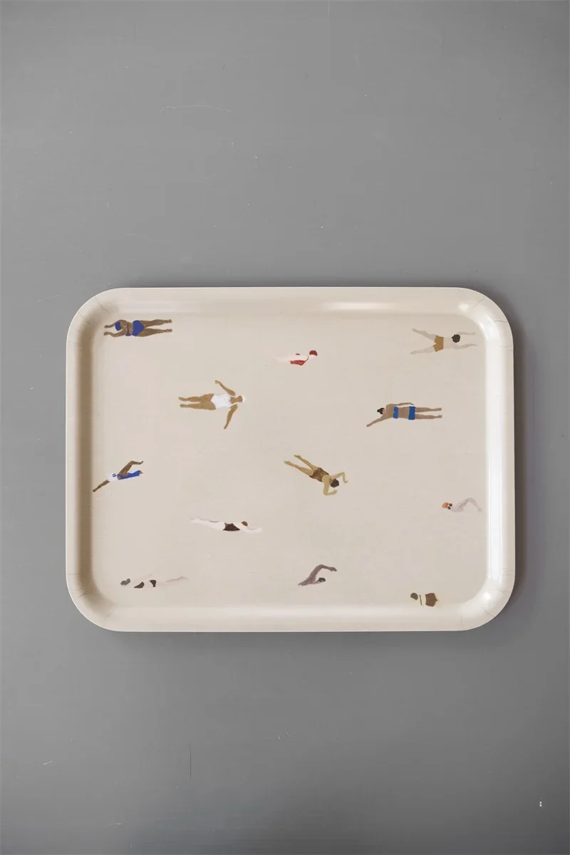 Tablett Schwimmer - Sand - Groß