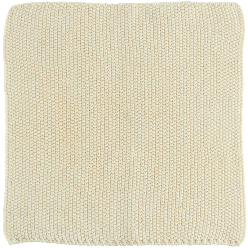 Spüllappen gestrickt - latte