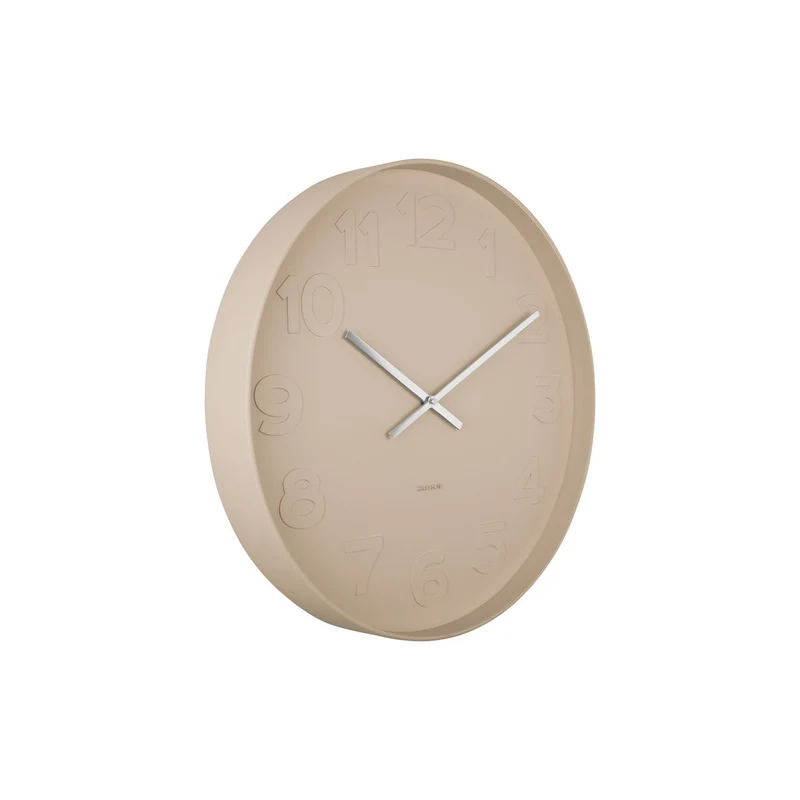 Wanduhr Mr. Brown XL – Braun