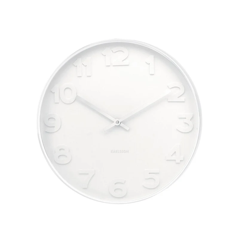 Wanduhr Mr. White – groß
