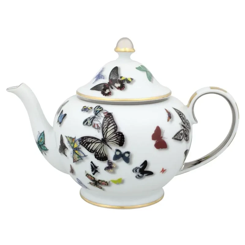 Vista Alegre Butterfly Parade tea pot