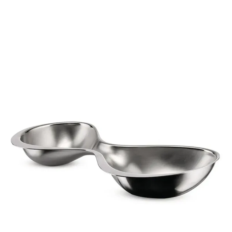 Alessi RA02 Babyboop two-section hors-d'oeuvre set in steel