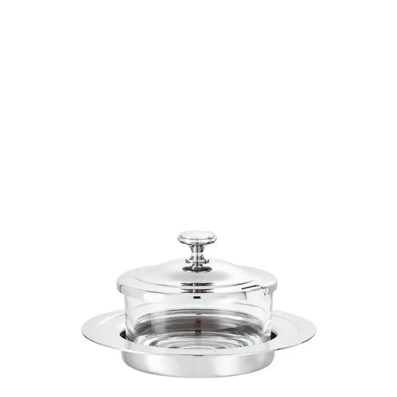 Sambonet Elite grated cheese pot with crystal