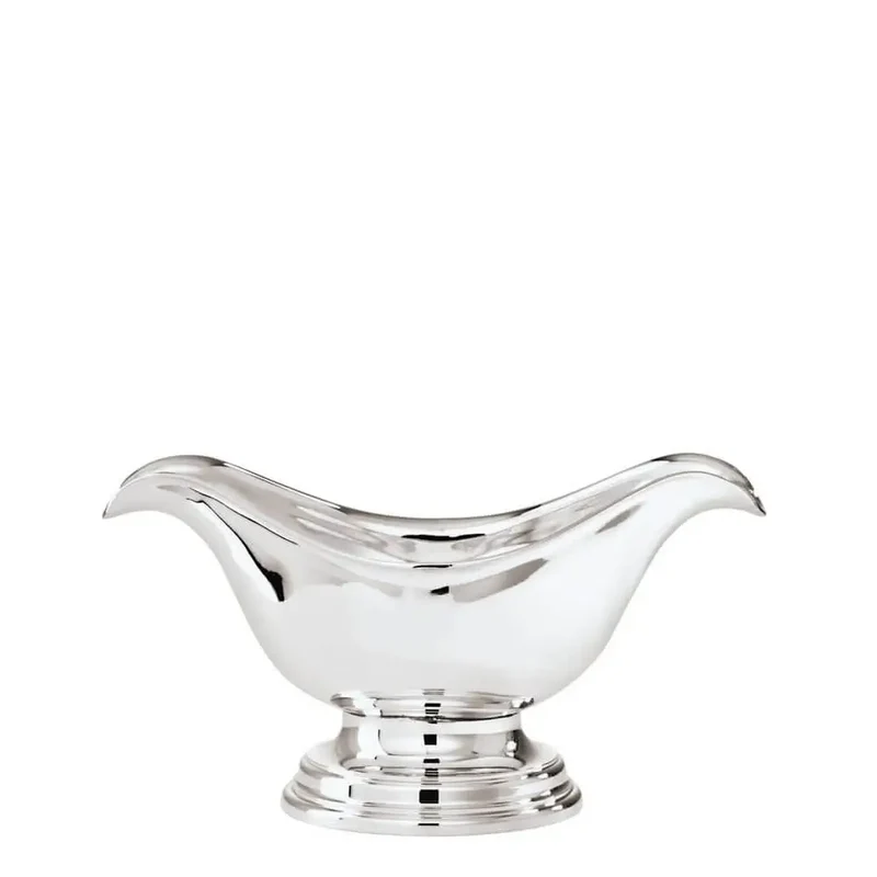 Sambonet Contour oval sauce boat silverplated