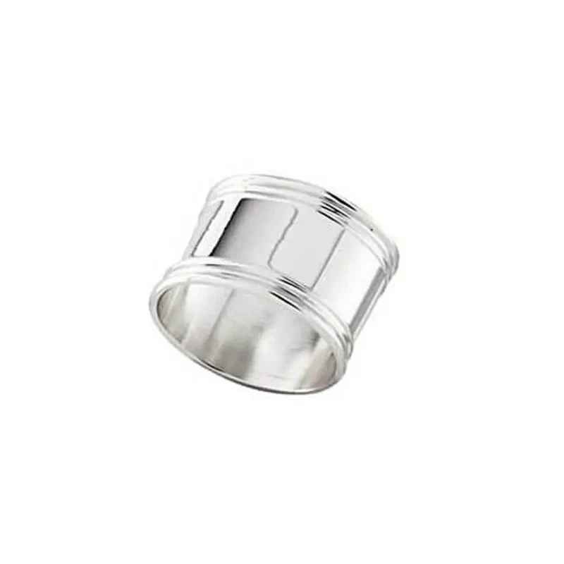 Sambonet Contour oval napkin holder silverplated