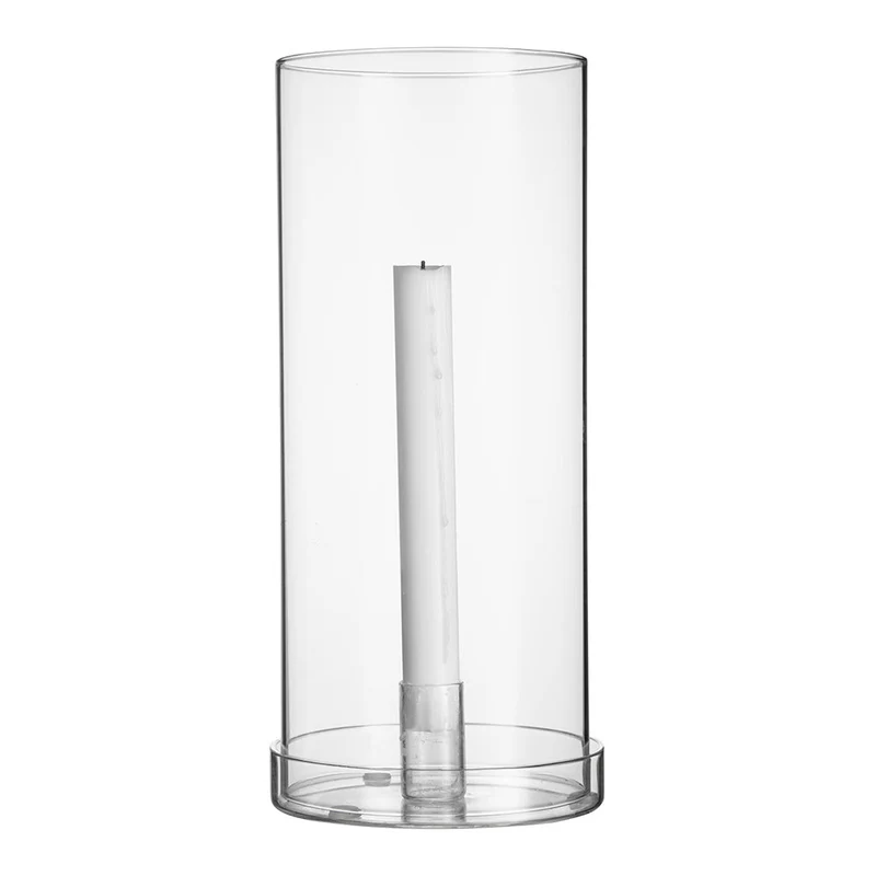 Kerzenhalter mit Glaszylinder - Ø 12 cm