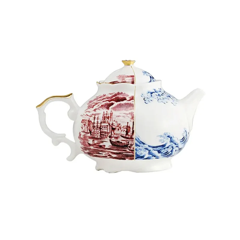 Seletti Hybrid porcelain teapot Smeraldina