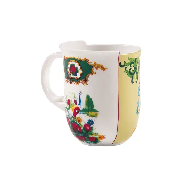 Seletti Hybrid porcelain mug with handle