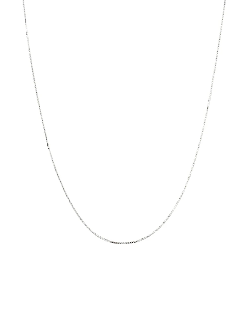 Halskette Medium Box - silber