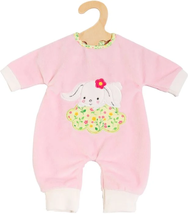 Flauschiger Puppen-Strampler "Bunny Lou", Gr. 28-35 cm