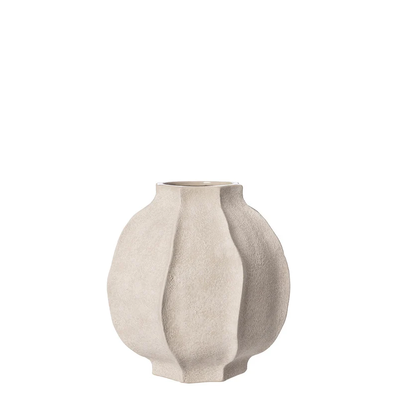 Korallenvase - naturweiß