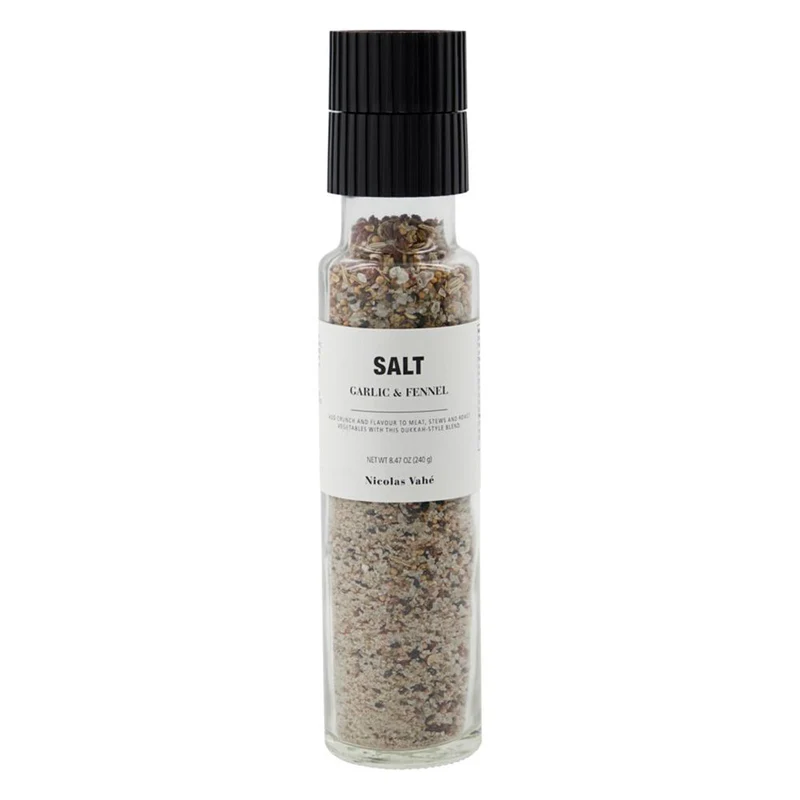 Salzmühle - Knoblauch & Fenchel
