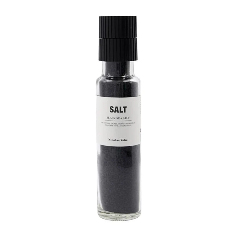 Salzmühle - schwarzes Salz