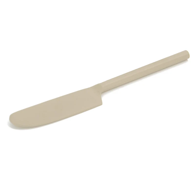 Buttermesser aus Metall - beige
