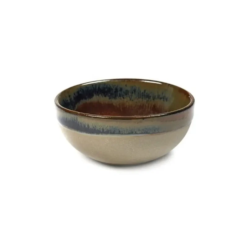 Serax Surface round bowl rusty brown